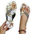 best Sexy Flip-Flops Women's Slippers New Fashion Fashion Printing Flat Flip-Flops Outdoor Slippers Flat Slippers Women's Large Size 0 shop online at M2K Trends for