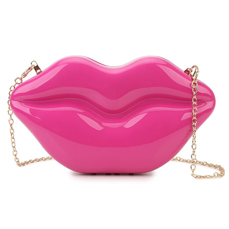 best Sexy Red Lips Design Women Party Clutch Evening Bag Dazzling Female Chain Bag Crossbody Bag Purses and Handbags Pouch Fashion 0 shop online at M2K Trends for