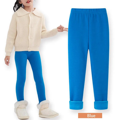 best SheeCute Girls Winter Warm Pants Kids Fleece Lined Leggings for 3-11 Years SCW7101 shop online at M2K Trends for