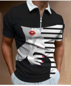best Shirts For Men Face Art Print Short Sleeve Tshirts Streetwear Mens Clothing shop online at M2K Trends for