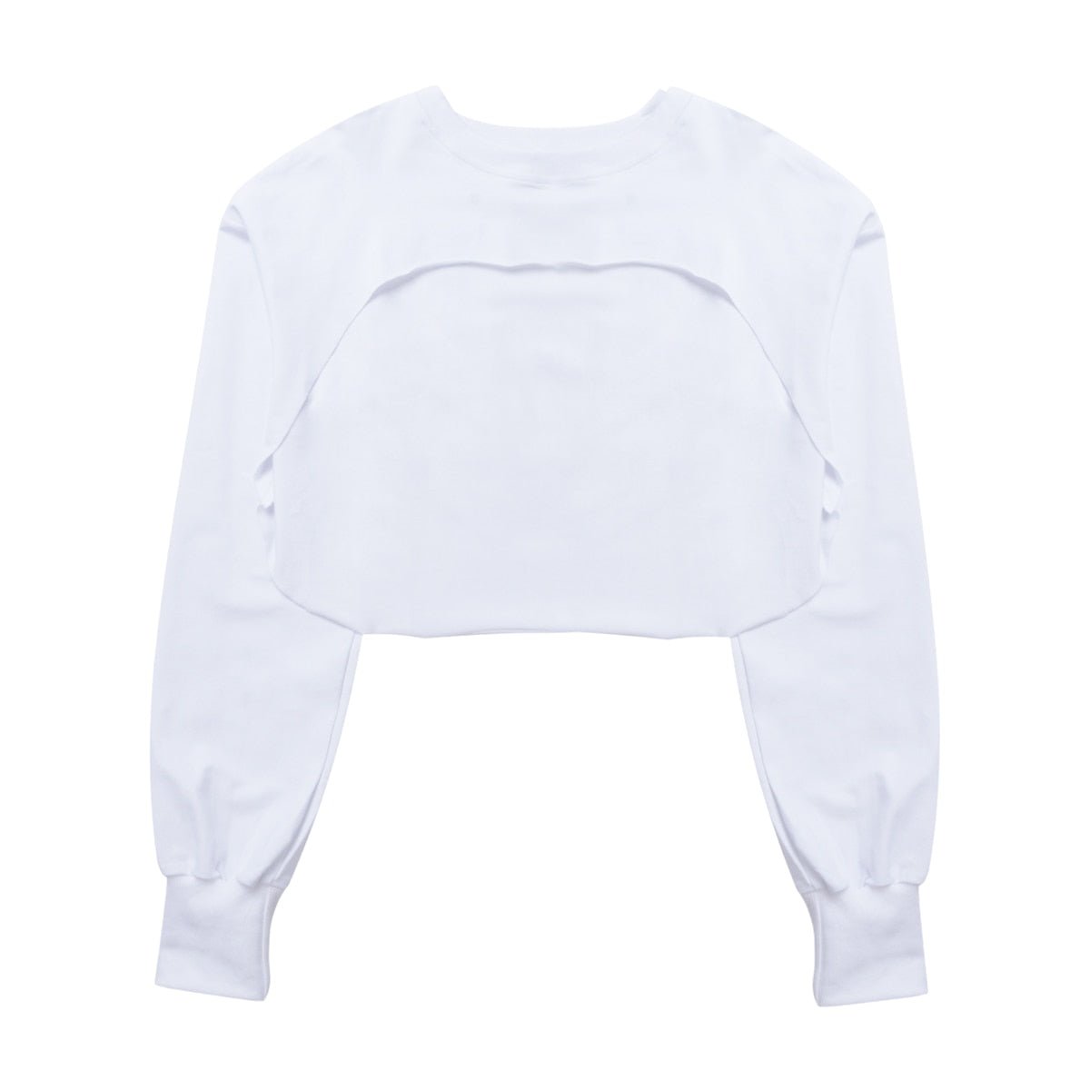 best Short Sweatshirts Women Autumn Long Sleeve Black White Sweatshirt Fashion Crop Top Jacket Jumper Pullover Tops Clubwear Tank Top 0 shop online at M2K Trends for