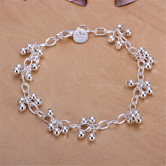 best silver bracelets nice for wedding women chain Bracelet Charm beads fashion gorgeous jewelry wholesale 0 shop online at M2K Trends for