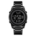 best Skmei Time Beauty Southeast Asia Electronic Watch Men's Stainless Steel Band Business Fashion Chronograph Brand Watch Jewelry & Watches shop online at M2K Trends for Black Watch