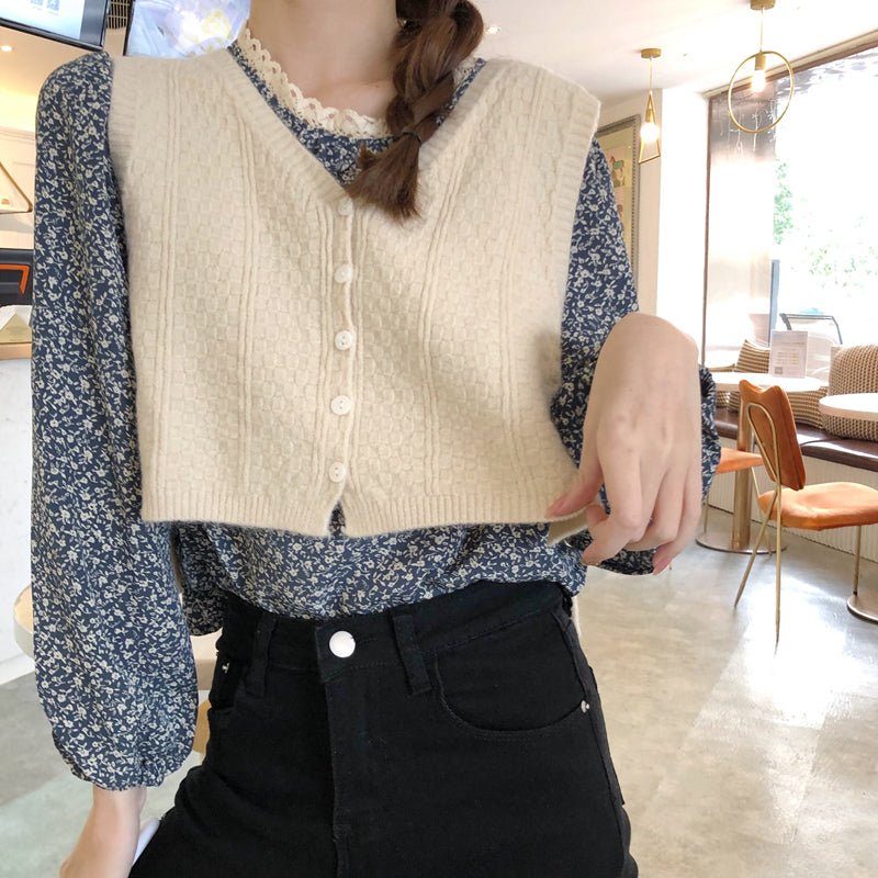 best Sleeveless sweater vest sweater 0 shop online at M2K Trends for