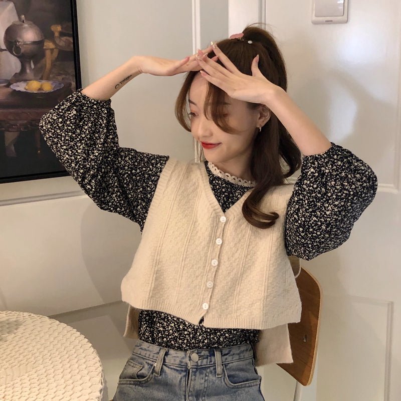 best Sleeveless sweater vest sweater 0 shop online at M2K Trends for