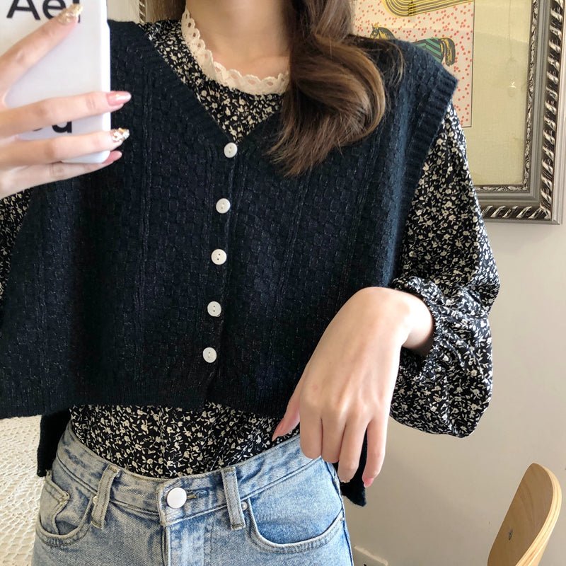 best Sleeveless sweater vest sweater 0 shop online at M2K Trends for