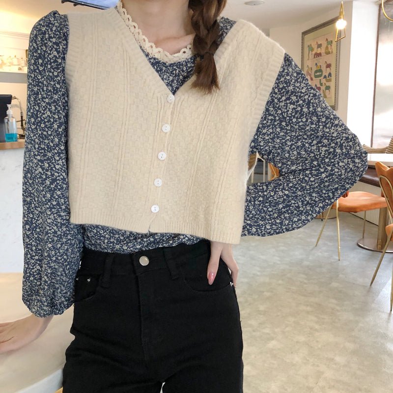 best Sleeveless sweater vest sweater 0 shop online at M2K Trends for