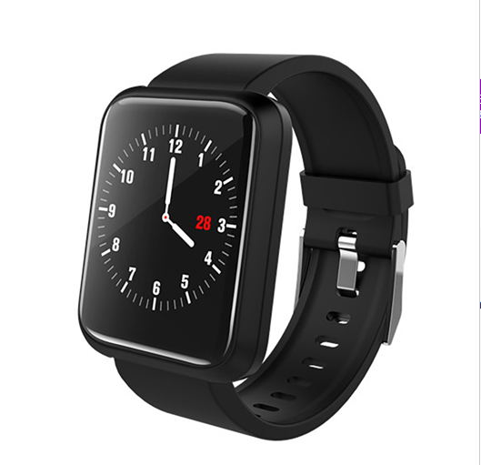 best Smart Bracelet Blood Pressure Heart Rate Sports Bracelet Men And Women Big Color Screen Bluetooth Bracelet Jewelry & Watches shop online at M2K Trends for Black Watch
