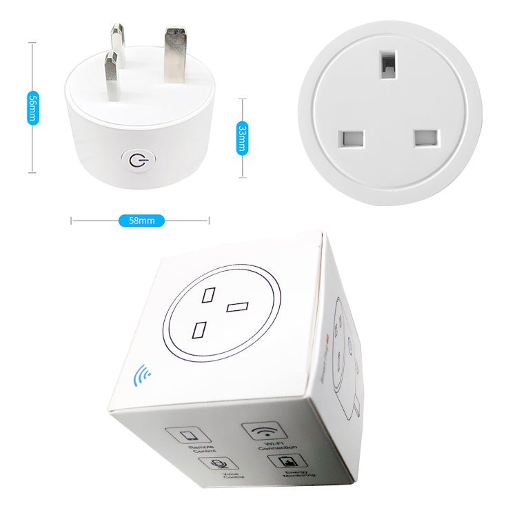 best Smart Plug Tuya Smart Life Work with Google Home Amazon Alexa WiFi Wireless US Mini WiFi Smart Plug Smart Plug shop online at M2K Trends for Smart Plug