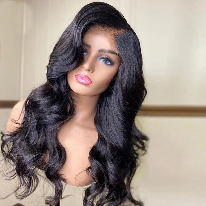 best Soft Body Wave Lace Frontal Wig Smooth Deep Wave Synthetic Hair Wigs Other shop online at M2K Trends for