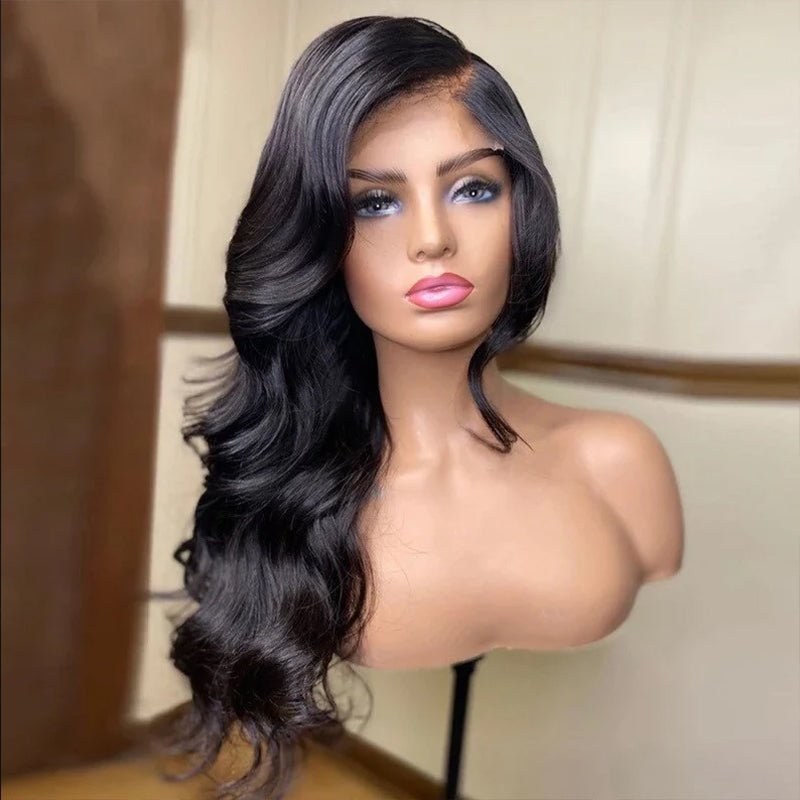 best Soft Body Wave Lace Frontal Wig Smooth Deep Wave Synthetic Hair Wigs Other shop online at M2K Trends for