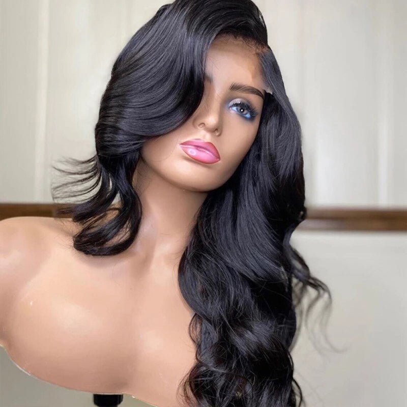 best Soft Body Wave Lace Frontal Wig Smooth Deep Wave Synthetic Hair Wigs Other shop online at M2K Trends for