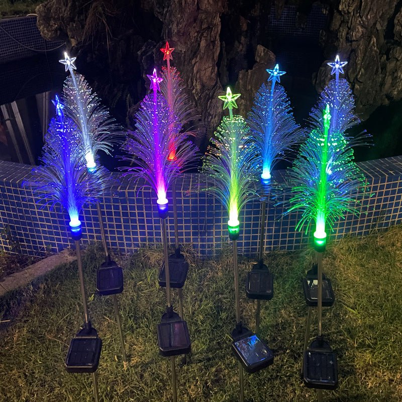 best Solar Fiber Optic Pentagram Christmas Light Outdoor 0 shop online at M2K Trends for
