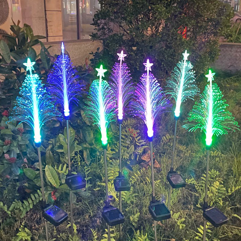 best Solar Fiber Optic Pentagram Christmas Light Outdoor 0 shop online at M2K Trends for