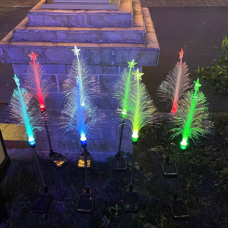 best Solar Fiber Optic Pentagram Christmas Light Outdoor 0 shop online at M2K Trends for