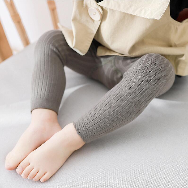 best Spring Autumn Baby Pants Newborn Girls Leggings Soild Color Cotton Pants Kids Children Leggings 0-6 Years 0 shop online at M2K Trends for