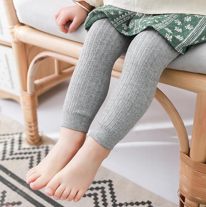 best Spring Autumn Baby Pants Newborn Girls Leggings Soild Color Cotton Pants Kids Children Leggings 0-6 Years 0 shop online at M2K Trends for