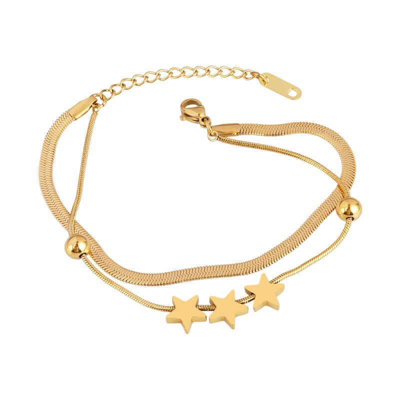 best Stainless Steel Heart Pendant Vintage Chain Bracelets For Women Bohemian Padlock Thick Bracelet Women&#39;s Bracelets Jewelry Gift Jewelry & Watches shop online at M2K Trends for Fashion Jewelry