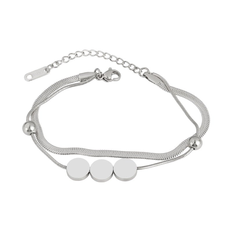 best Stainless Steel Heart Pendant Vintage Chain Bracelets For Women Bohemian Padlock Thick Bracelet Women&#39;s Bracelets Jewelry Gift Jewelry & Watches shop online at M2K Trends for Fashion Jewelry