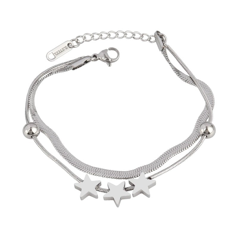 best Stainless Steel Heart Pendant Vintage Chain Bracelets For Women Bohemian Padlock Thick Bracelet Women&#39;s Bracelets Jewelry Gift Jewelry & Watches shop online at M2K Trends for Fashion Jewelry