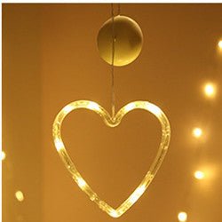 best Star String Lights LED Christmas Curtain Lights Indoor Bedroom Home Party Decoration Snowman Christmas Tree Holiday Lights 0 shop online at M2K Trends for