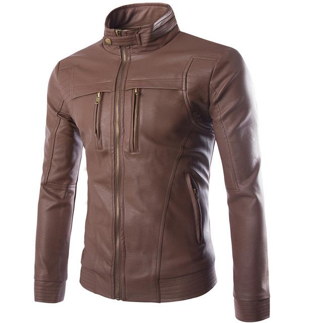 best Striven Mens Leather Jacket Jackets & Coats shop online at M2K Trends for