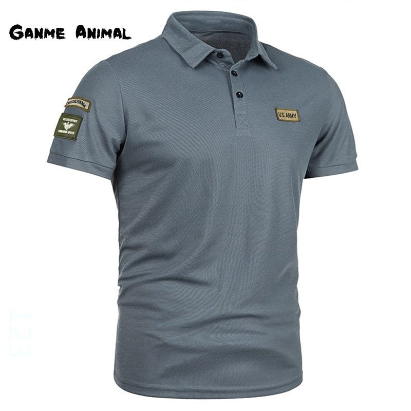 best Summer Korean Short Sleeved Polo Shirt Lapel Anti-wrinkle Tops Plus Size Mens Tshirts Men Embroidery Shirts 5XL 0 shop online at M2K Trends for