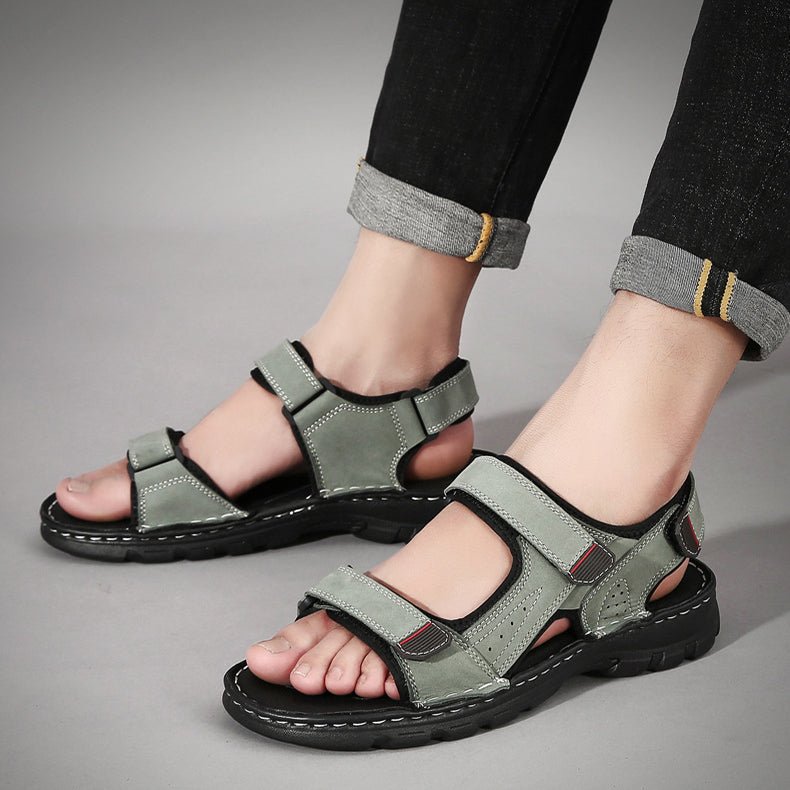 best Summer Sandals Men's Velcro Sandals And Slippers 0 shop online at M2K Trends for