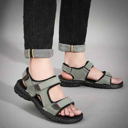 best Summer Sandals Men's Velcro Sandals And Slippers 0 shop online at M2K Trends for