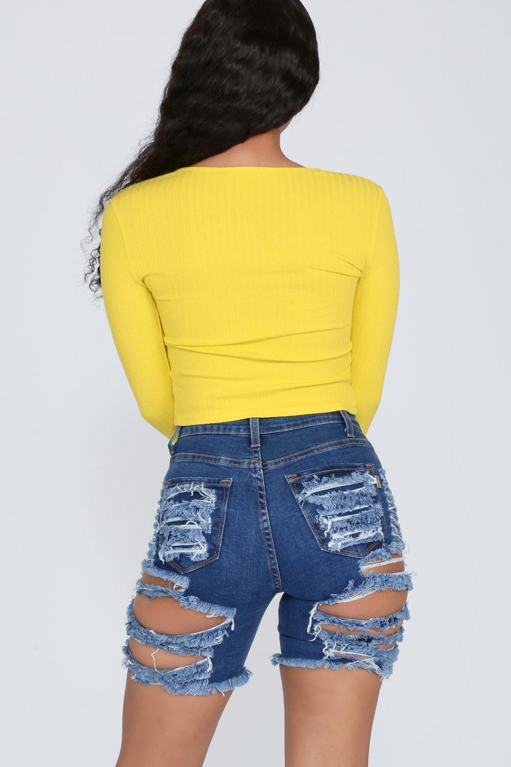 best Summer woman trendy Ripped denim shorts fashion sexy high waist jeans shorts street hipster shorts clothes S-2XL 2020 new 0 shop online at M2K Trends for