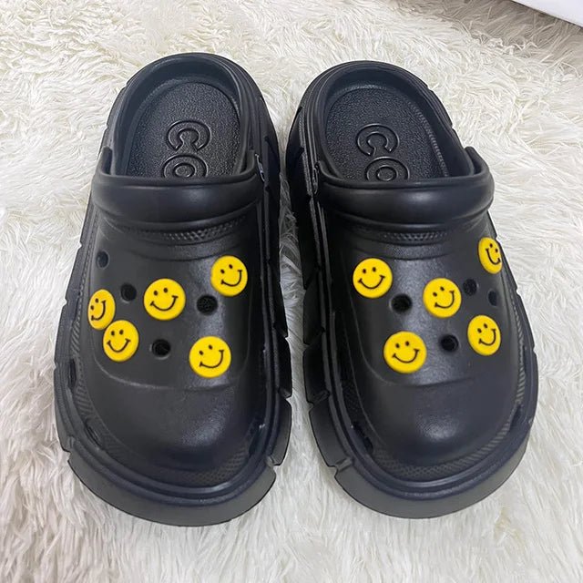 best Summer Women Clogs Quick Dry Wedges Platform Garden Shoes Beach Sandals Home Slippers Thick Sole Increased Flip Flops for Women shop online at M2K Trends for