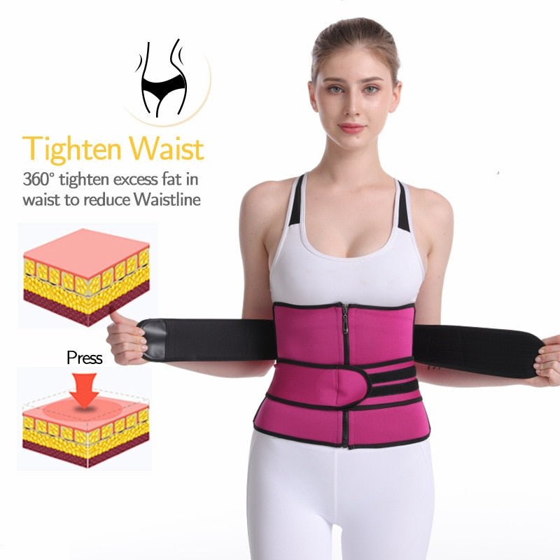 best Sweat Shapewear Women Waist Trainer Neoprene Body Shaper Belt Slimming Sheath Belly Reducing Tummy Control Workout Shaper Corset shop online at M2K Trends for