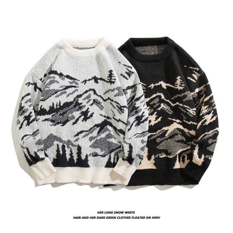 best Sweater Men's Japanese-style Retro Sweater 0 shop online at M2K Trends for