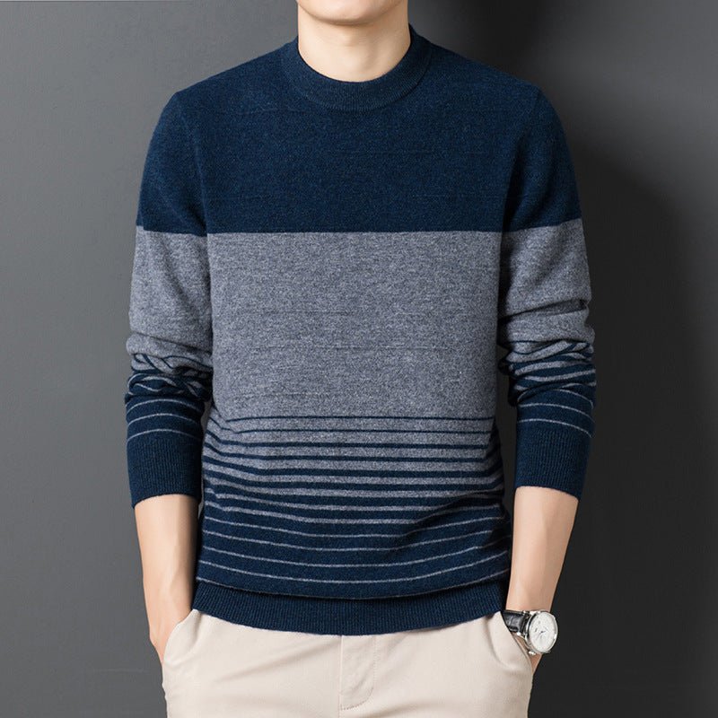 best Sweater Pure Wool Sweater Men's Warmth Thick Sweater 0 shop online at M2K Trends for