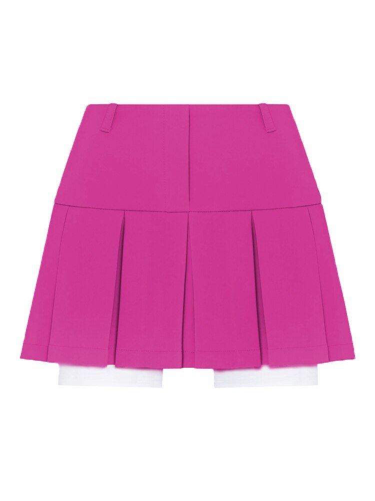 best Taruxy New Mini Skirt For Women Cute High Waist Fashion Y2K Skirts Set 2022 Casual Streetwear Womens Bottom Black Pleated Skirts 0 shop online at M2K Trends for