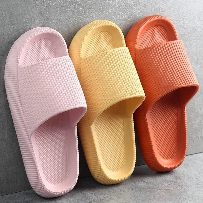 best Thick Platform Bathroom Home Slippers Women Fashion Soft Sole EVA Indoor Slides Woman Sandals 2022 Summer Non-slip Flip Flops 0 shop online at M2K Trends for