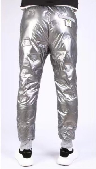 best Thickened Men's And Women's Couples Laminated Glossy Outdoor Trousers Clothing shop online at M2K Trends for men pants