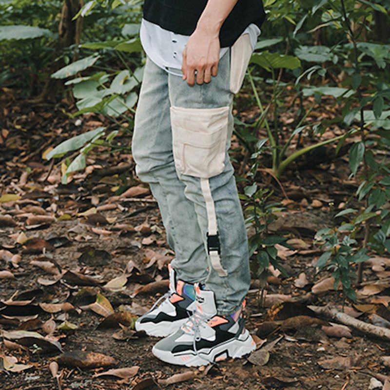 best Tide brand washed jeans with large pockets 0 shop online at M2K Trends for