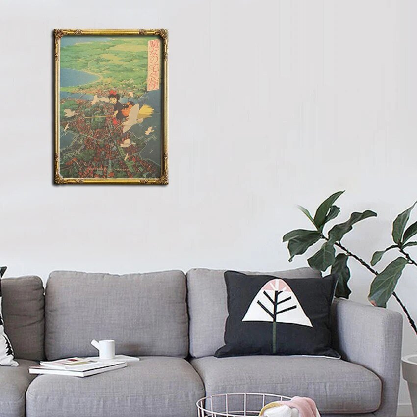 best TIE LER Classic Animation Movie Kraft Paper Poster Indoor Decoration Wall Sticker Painting Wallpaper 36 X 51.5cm shop online at M2K Trends for