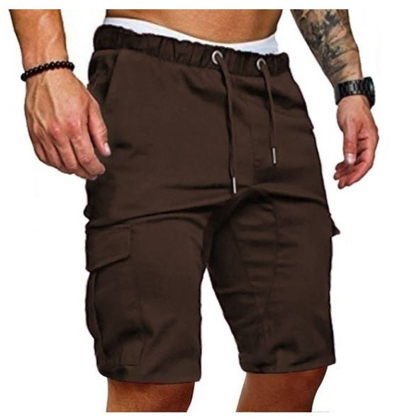 best Tight Elastic Pants Men's Cropped Shorts Pants Clothing shop online at M2K Trends for men shorts