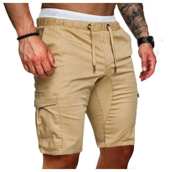 best Tight Elastic Pants Men's Cropped Shorts Pants Clothing shop online at M2K Trends for men shorts