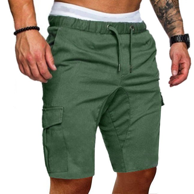 best Tight Elastic Pants Men's Cropped Shorts Pants Clothing shop online at M2K Trends for men shorts