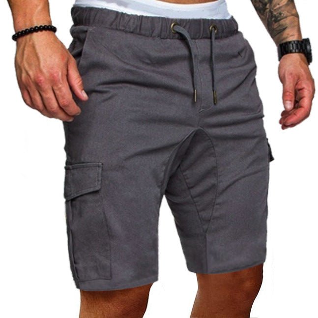 best Tight Elastic Pants Men's Cropped Shorts Pants Clothing shop online at M2K Trends for men shorts