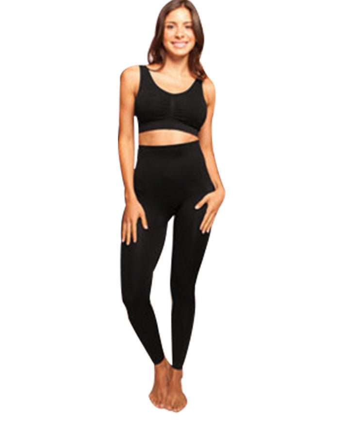 best Tight Tummy Seamless High Waist Base Body Shaping Cropped Pants Pants shop online at M2K Trends for