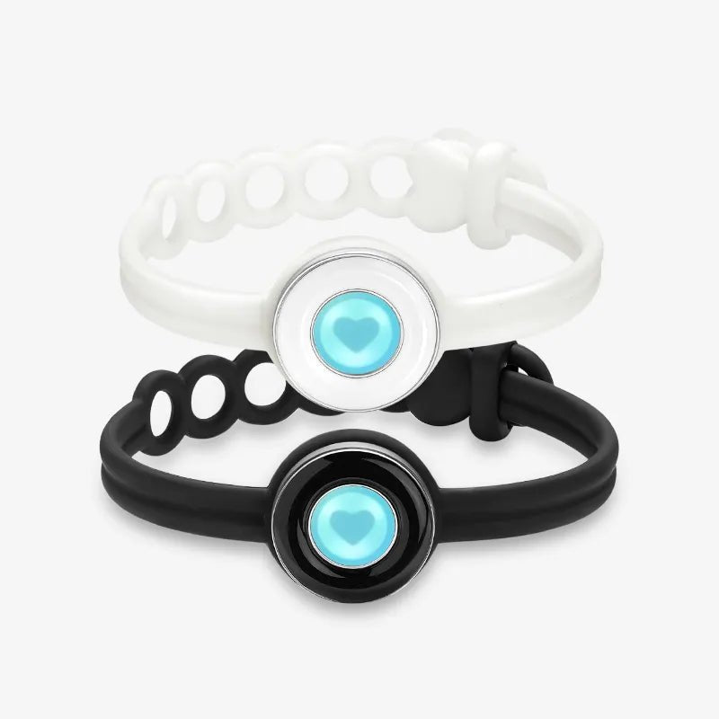 best totwoo Long Distance Touch Bracelets for Couples-Candy Series, Vibration & Light up for Love Couples Bracelets Relationship Gift shop online at M2K Trends for