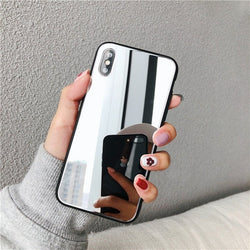 best TPU Makeup Mirror Case for IPhone 13 11 12 Pro XS Max Xr X Mobile Phone Protection Cover for IPhone 8 7 6 Plus Cases Funda Coque 0 shop online at M2K Trends for