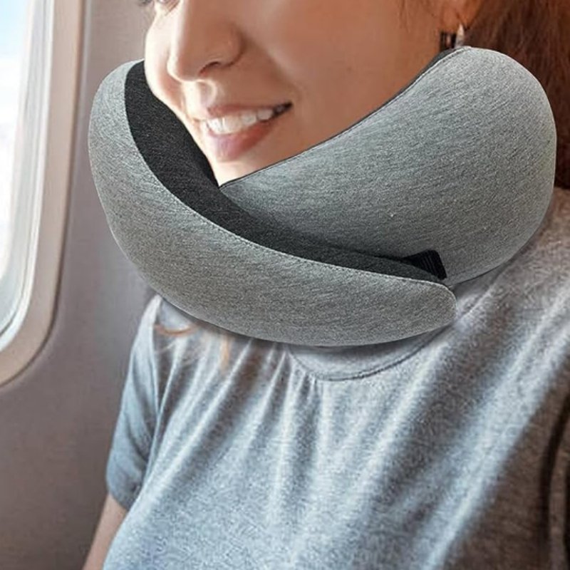 best Travel Neck Pillow Non-Deformed Airplane Pillow Travel Neck Cushion Durable U-Shaped Travel Memory Cotton Nap Neck Pillow 0 shop online at M2K Trends for