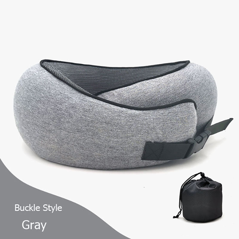 best Travel Neck Pillow Non-Deformed Airplane Pillow Travel Neck Cushion Durable U-Shaped Travel Memory Cotton Nap Neck Pillow 0 shop online at M2K Trends for