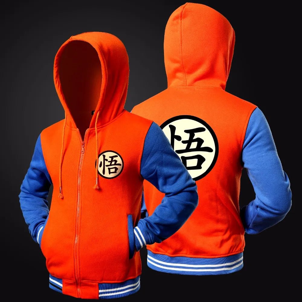 best Trend New Japanese Anime Varsity Hooded Jacket 2018 Spring Casual Zipper Hoodie Coat Sweatshirt Jacket shop online at M2K Trends for