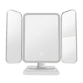best Trifold Makeup Mirror LED Lights Dorm Dressing Mirror Beauty Light up your fill light with Smart Complementary Makeup Mirror Tri make up mirror shop online at M2K Trends for